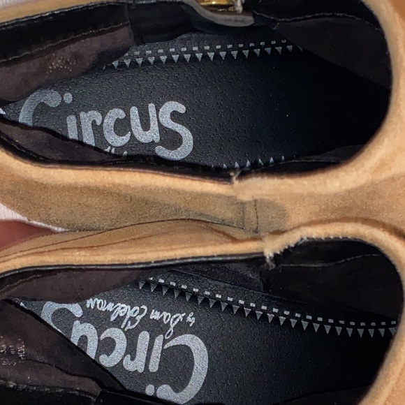 Circus By Sam Edelman Holt Tan Ankle Boot Size 9.5 - Picture 8 of 8